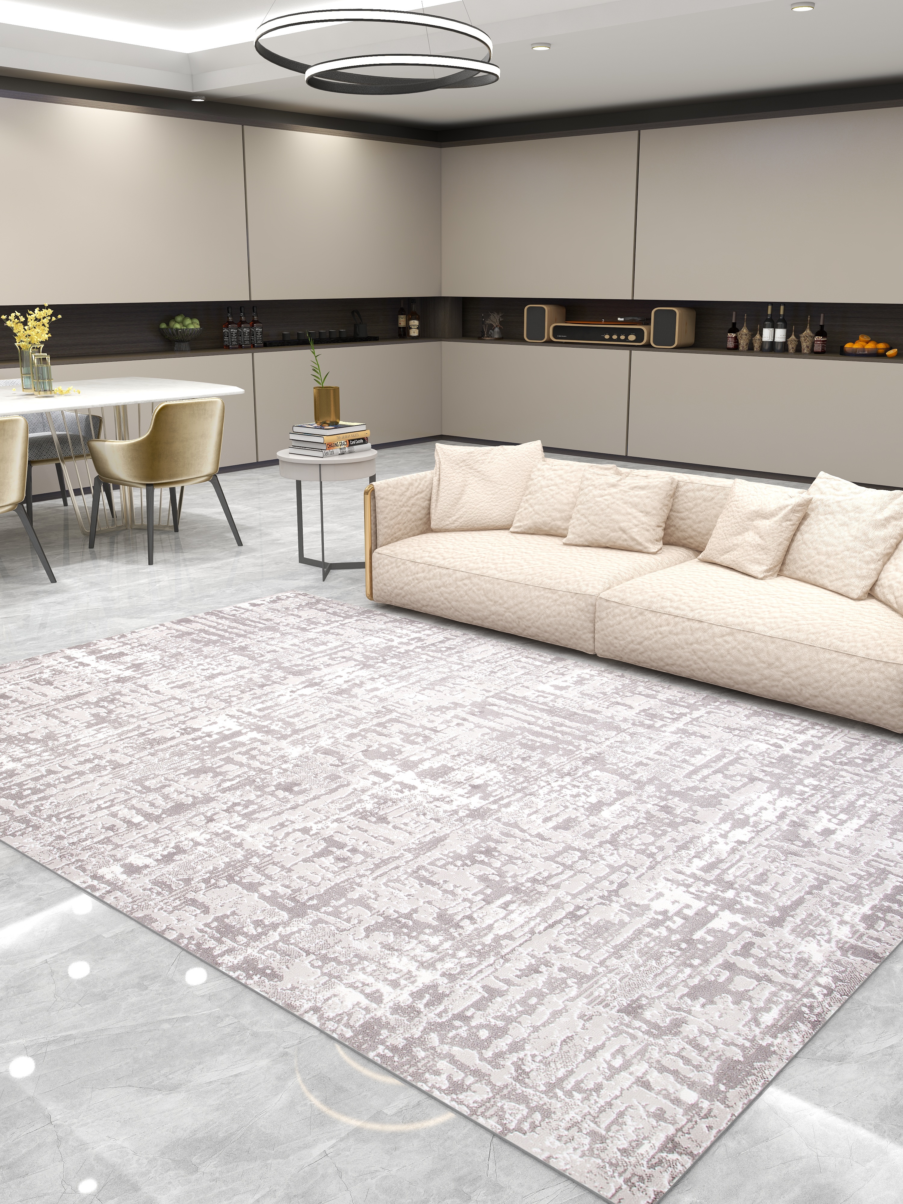 

Ковер российский AkTs 200x300 см темно-серый