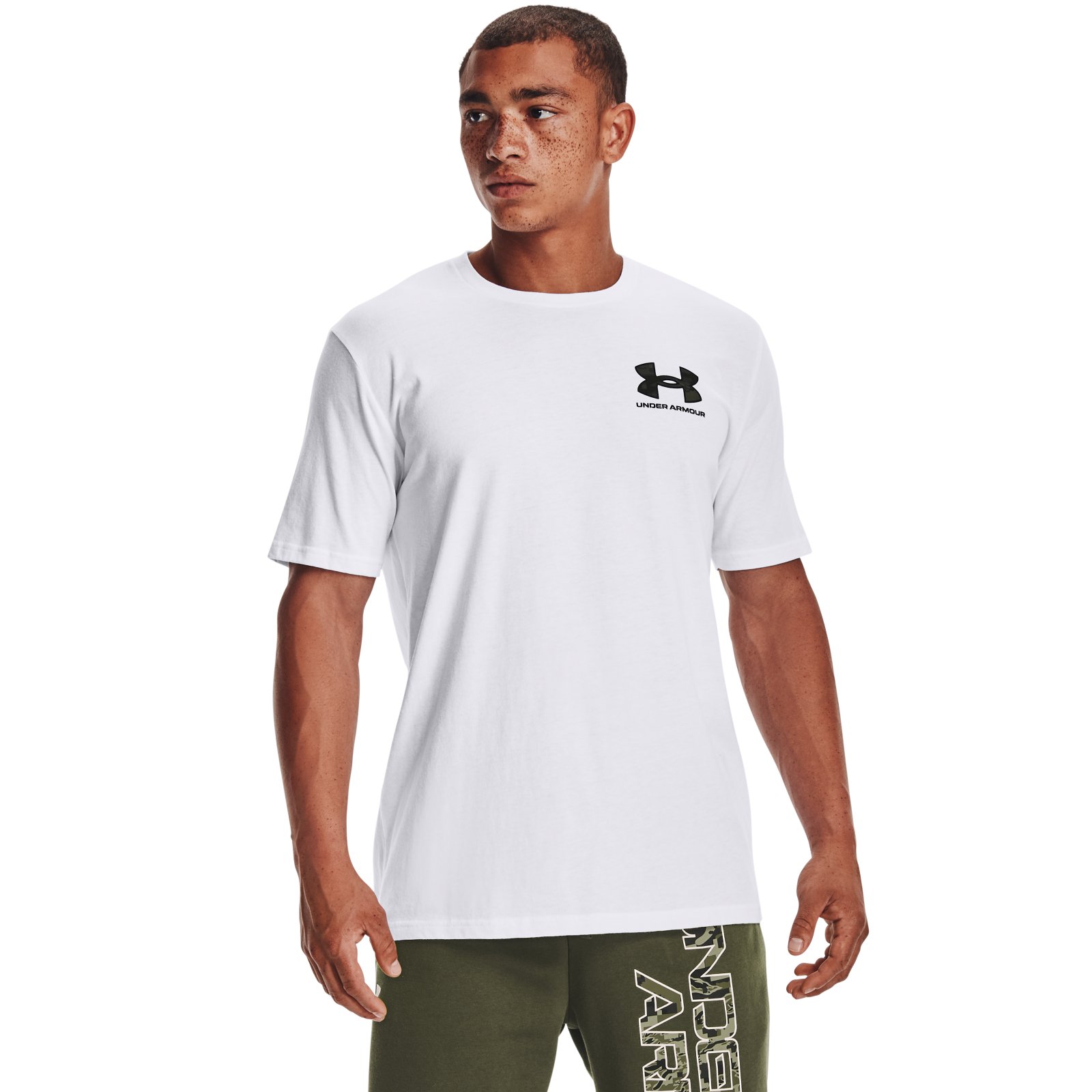 фото Футболка мужская under armour 1366456-100 белая 3xl