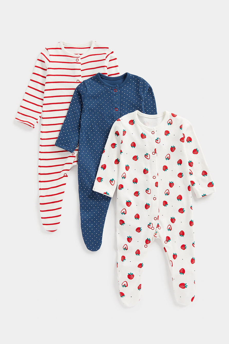 Комбинезон детский Mothercare MC-CB303, мультиколор, 50, 3 шт