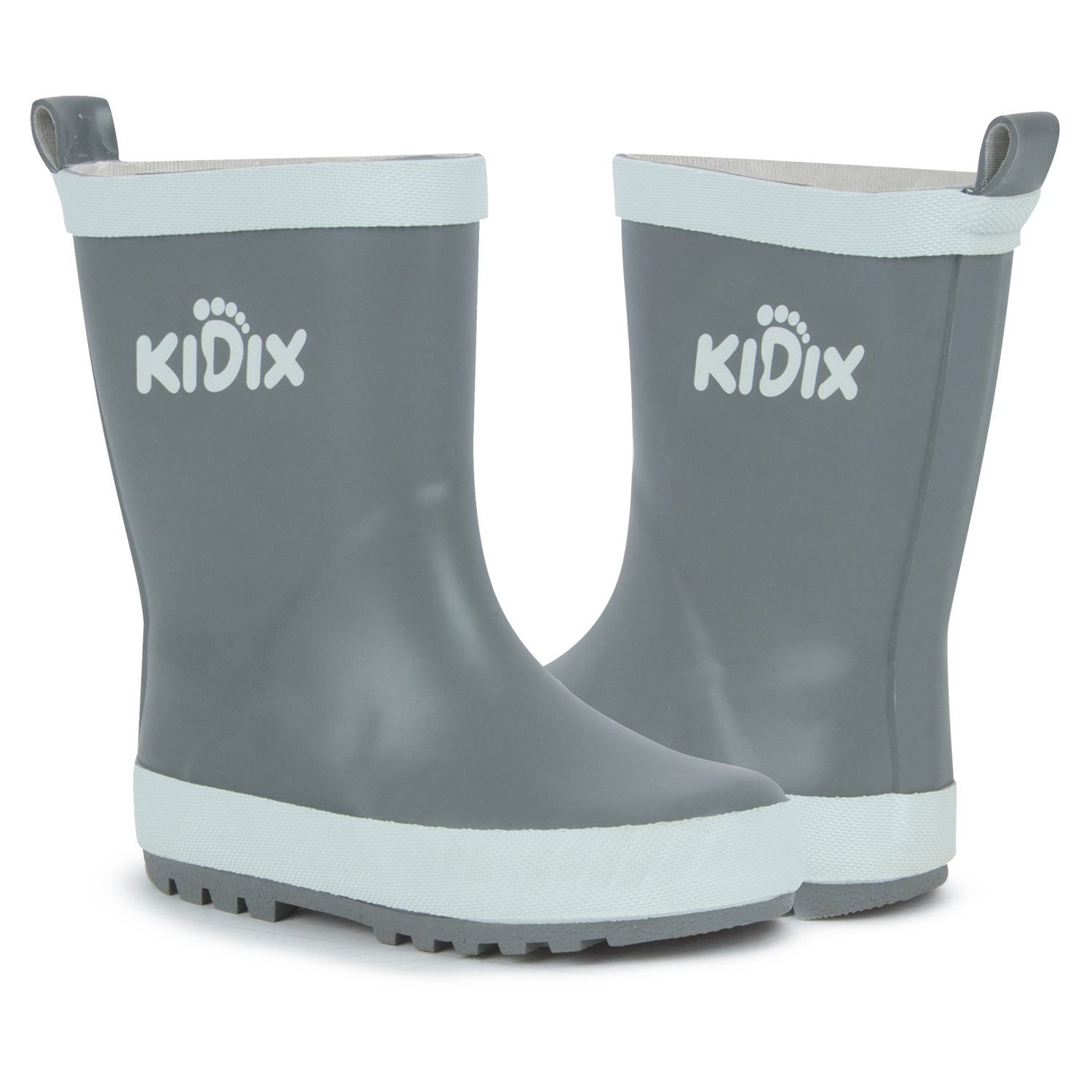 фото Сапоги резиновые kidix jds20-7 grey р.28