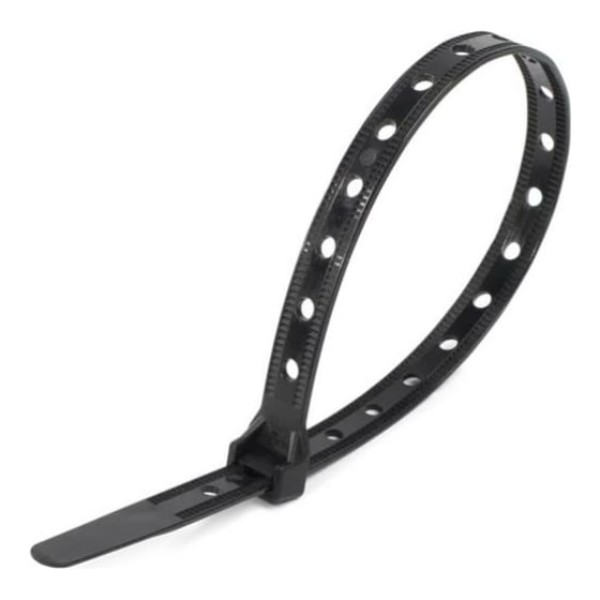 

FORTISFLEX Стяжки нейлоновые КСОMultihole 10*360 ч 100 шт. 81158