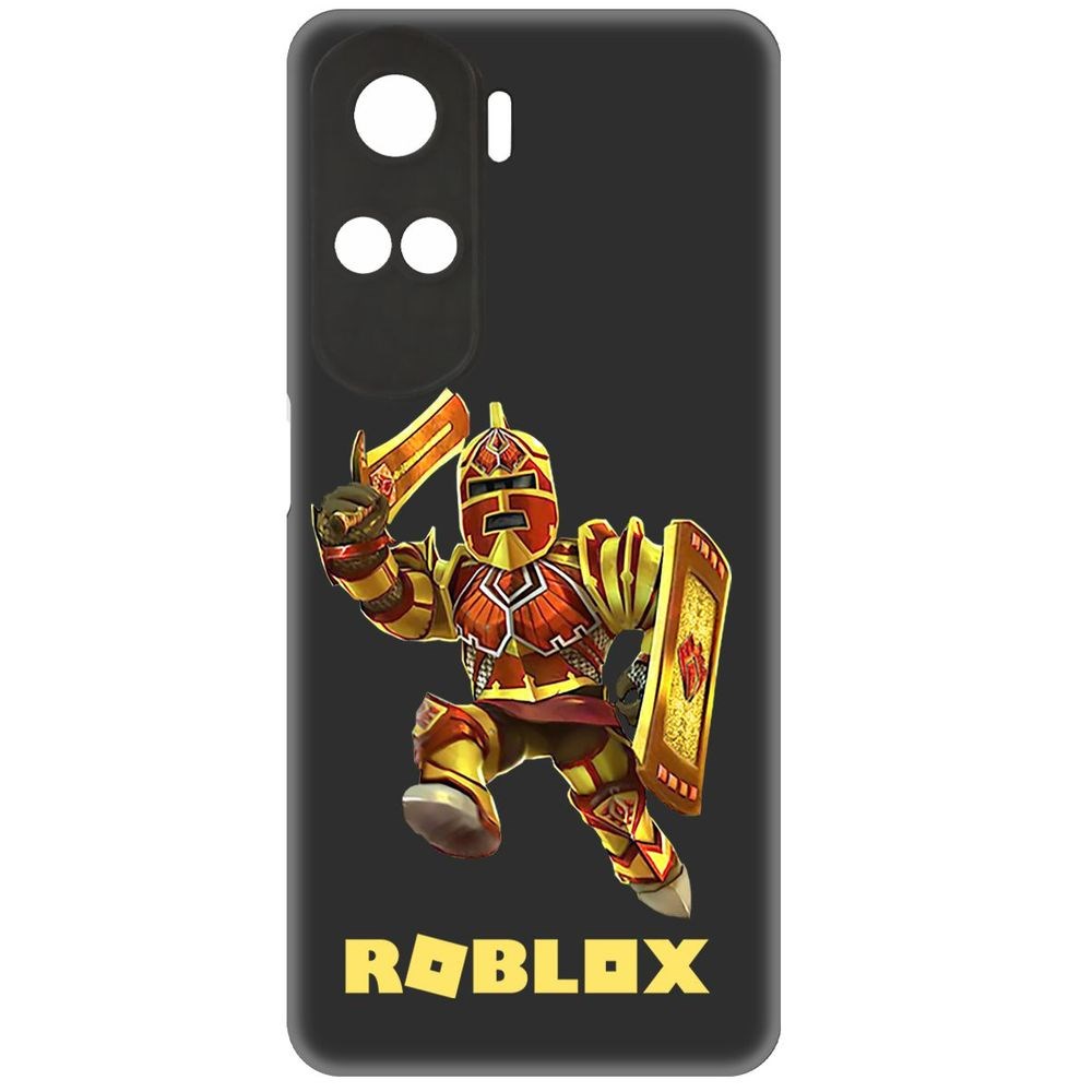

Чехол-накладка Krutoff Soft Case Roblox-Рэдклифф для Honor 90 Lite черный