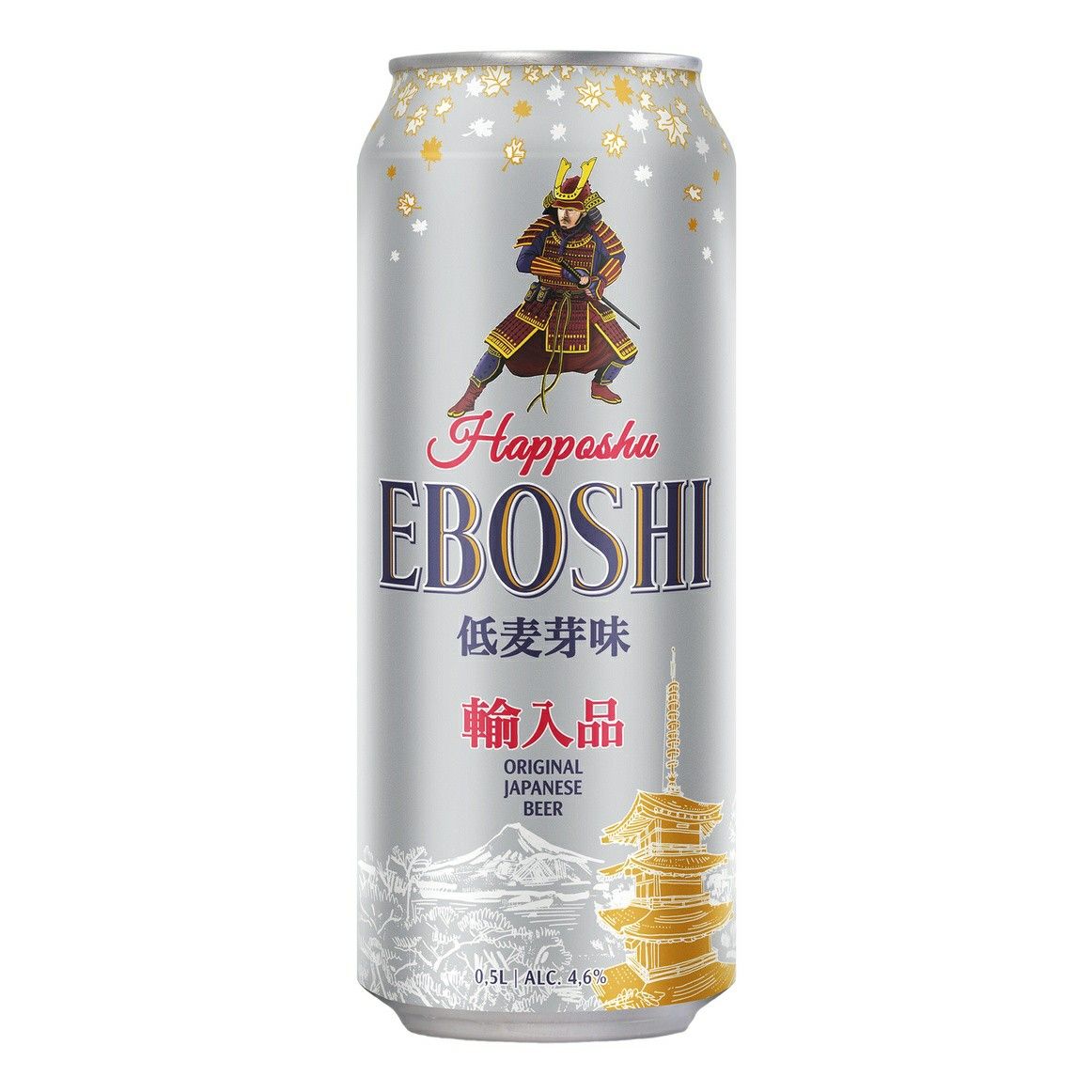 

Пиво Eboshi Happoshu светлое фильтрованное пастеризованное 500 мл x 24 шт