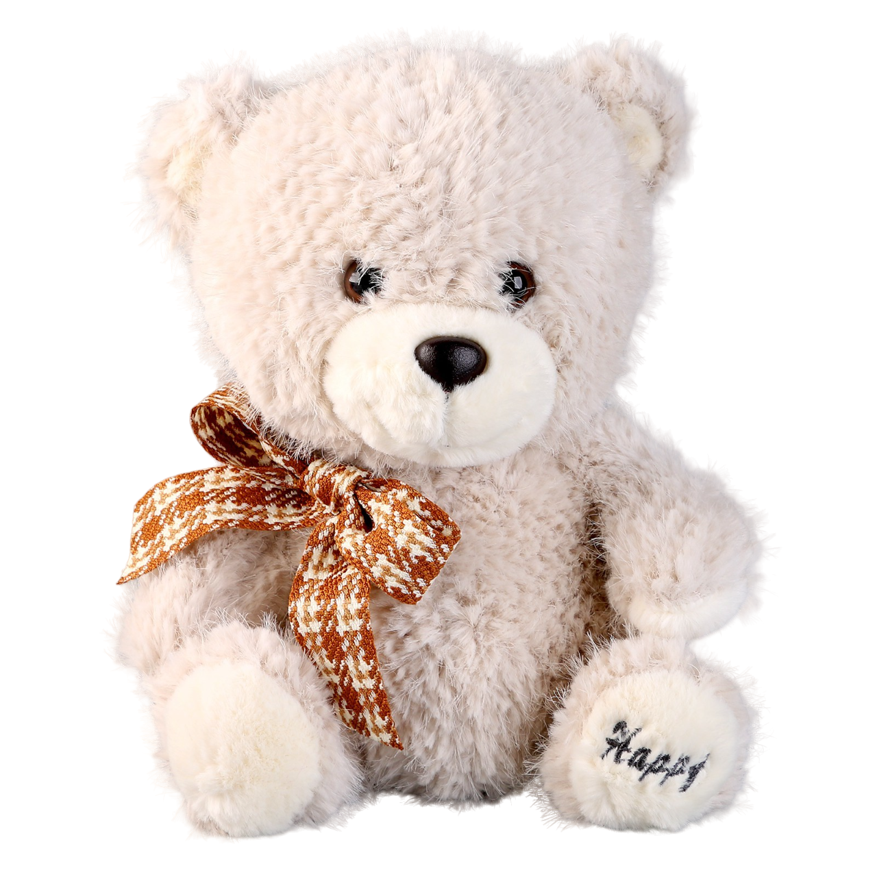 Мягкая игрушка Медведь с бантом OkToys 24 см