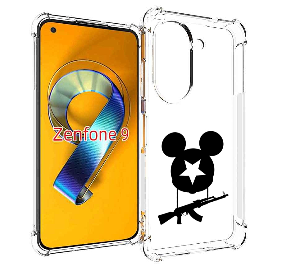 

Чехол MyPads АК Микки для Asus Zenfone 9 (AI2202), Прозрачный, Tocco