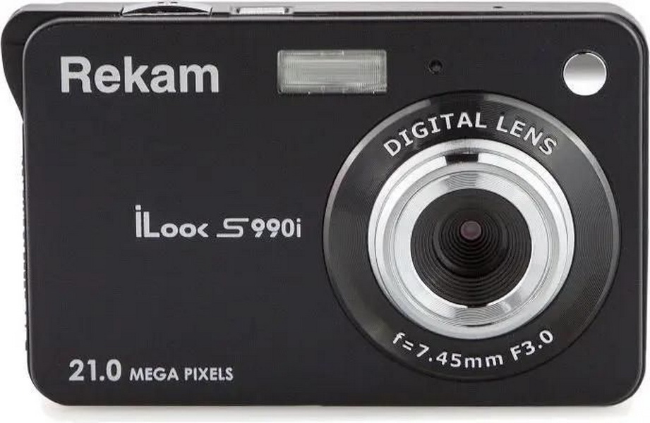 

Цифровой компактный фотоаппарат Rekam iLook S990i, черный