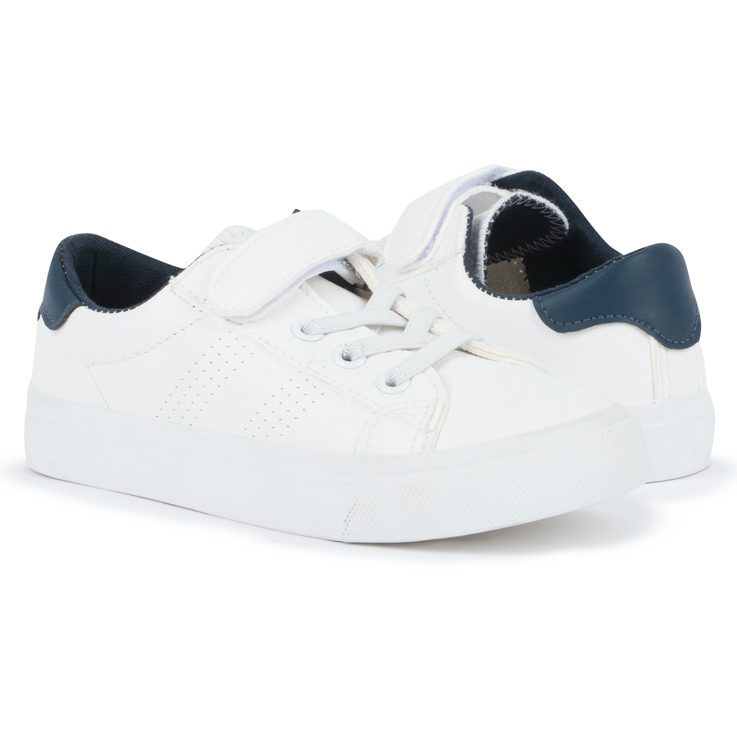 фото Полуботинки kidix syss20-8 white/navy р.26