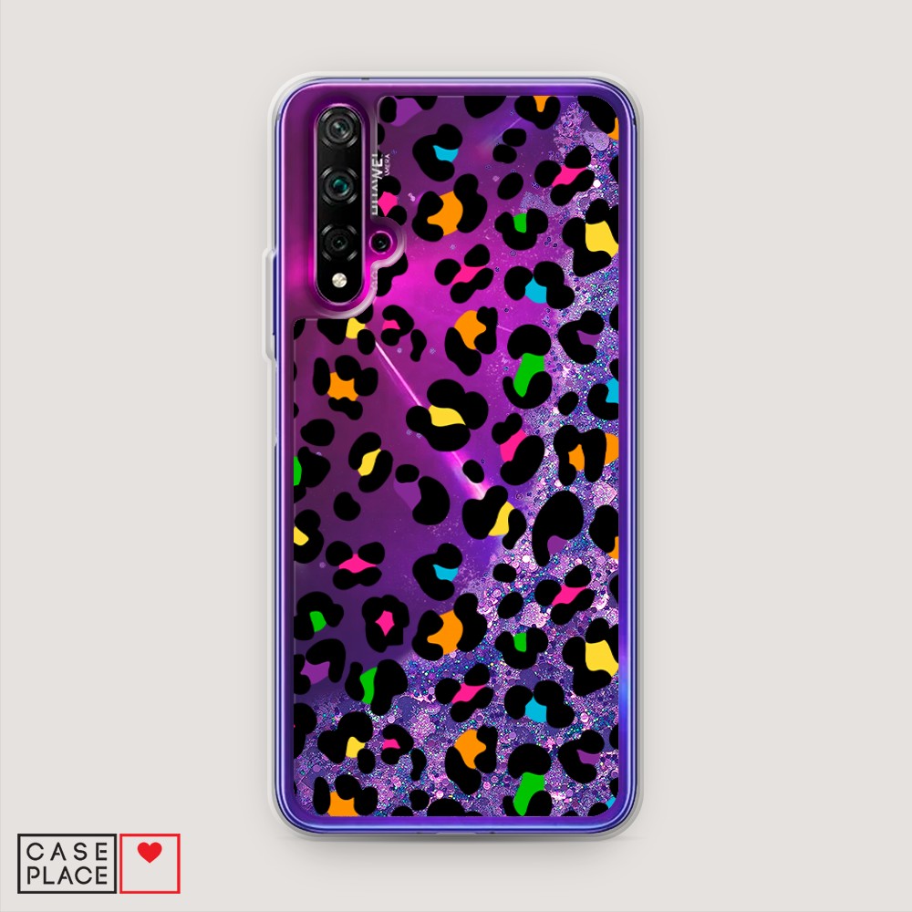 

Чехол Awog на Honor 20/Huawei Nova 5T "Яркий леопард", Разноцветный, 610592-1