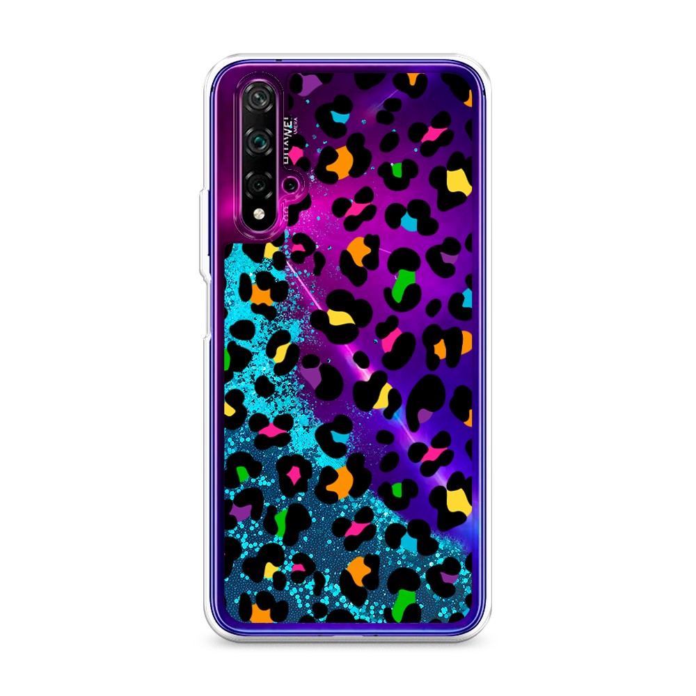 

Чехол Awog на Honor 20/Huawei Nova 5T "Яркий леопард", Разноцветный, 610593-1