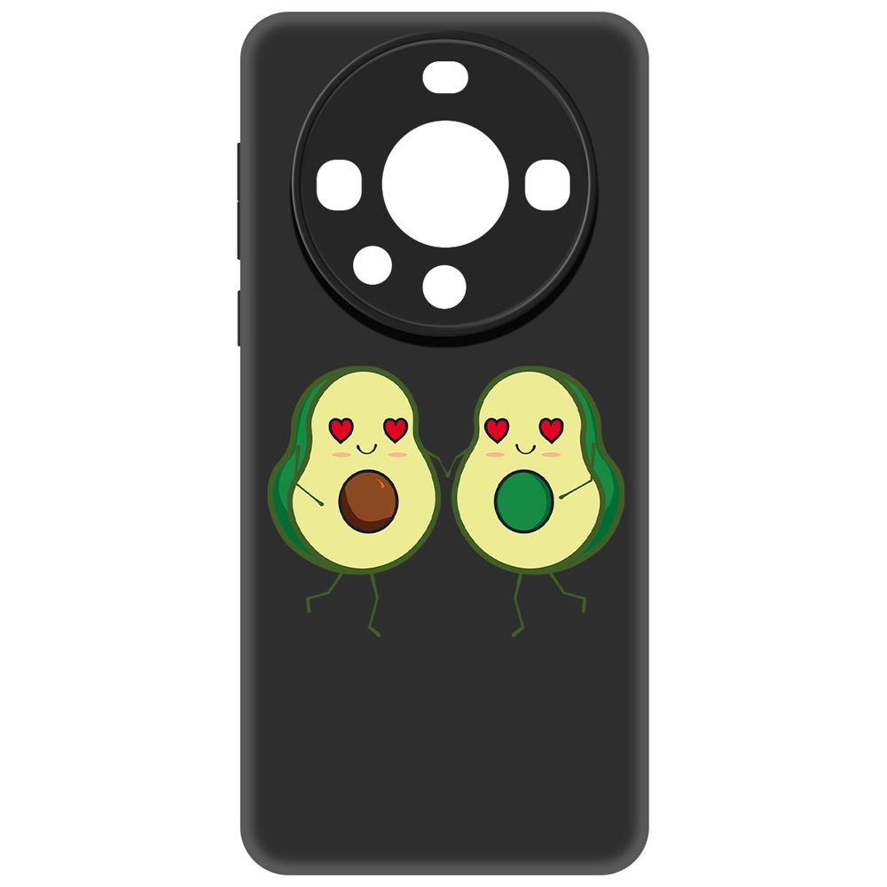 

Чехол-накладка Krutoff Soft Case Авокадо Пара для Huawei Mate 60 черный