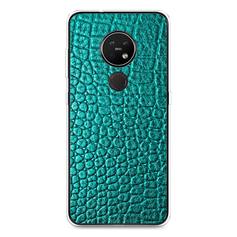 

Чехол Awog на Nokia 6.2 / Нокиа 6.2 "Бирюзовая змея", 123050-3
