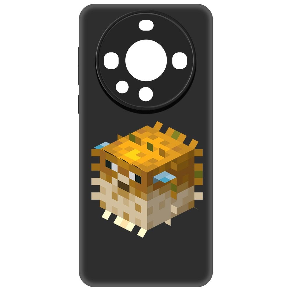 

Чехол-накладка Krutoff Soft Case Minecraft-Иглобрюх для Huawei Mate 60 черный