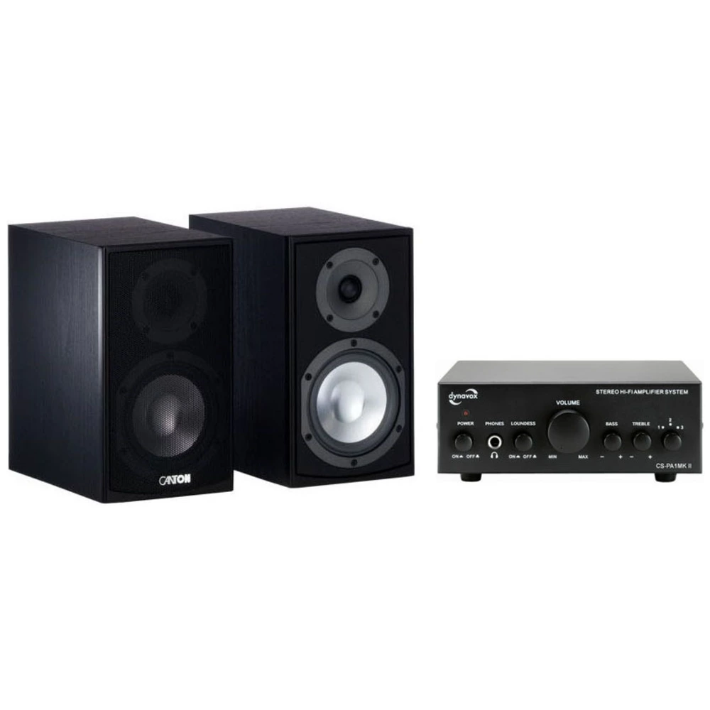 

Звукоусилительный комплект Dynavox CS-PA1 MK II + Canton GLE 420.2 Black, Черный, CS-PA1 MK II + Canton GLE 420.2