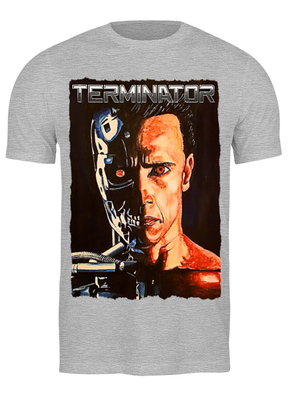 

Футболка мужская Printio Terminator серая M, Серый, Terminator