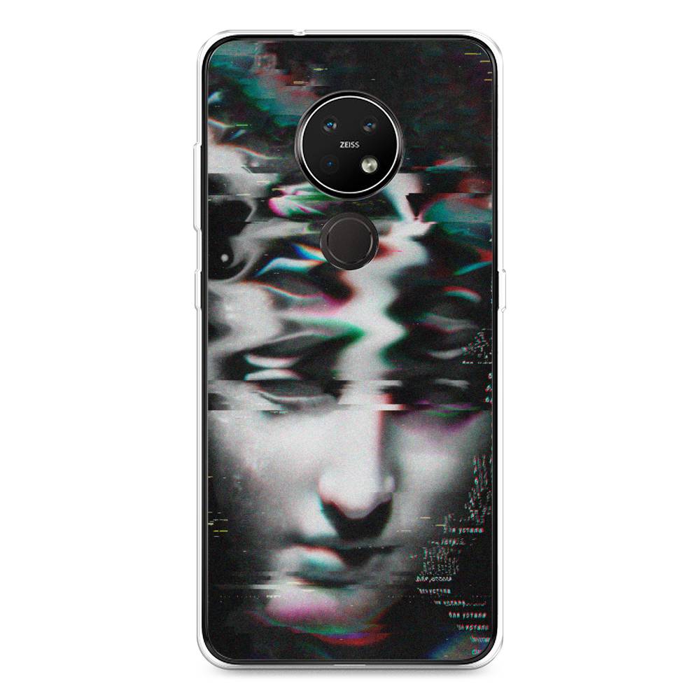 

Чехол Awog на Nokia 6.2 / Нокиа 6.2 "Glitch Art", Серый, 123050-9