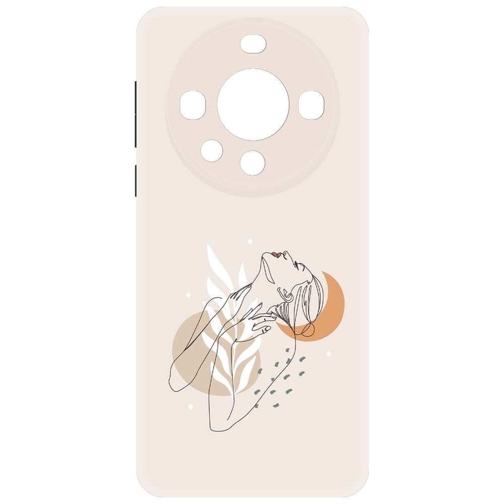 

Чехол-накладка Krutoff Soft Case Женственность для Huawei Mate 60 черный