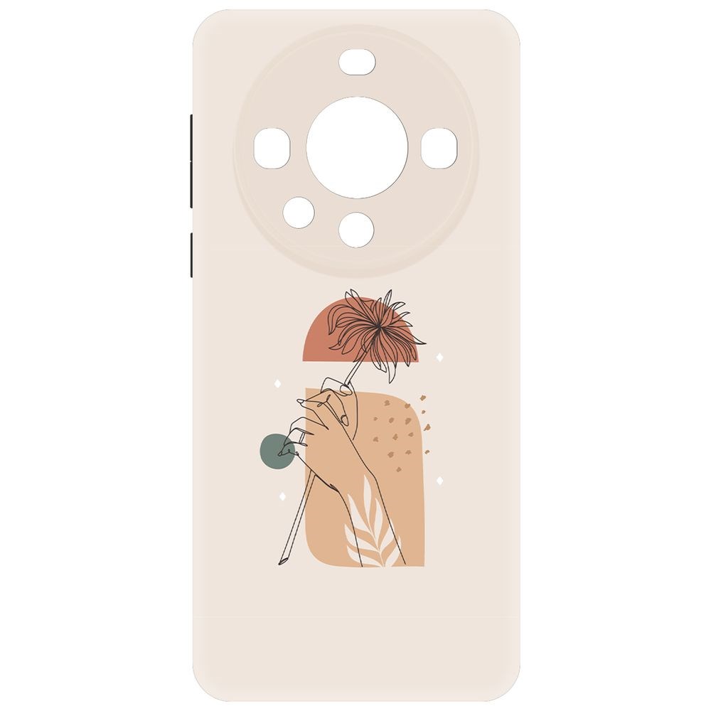 

Чехол-накладка Krutoff Soft Case Романтика для Huawei Mate 60 черный