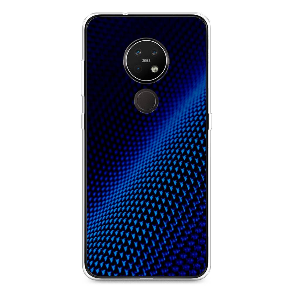 

Чехол Awog на Nokia 6.2 / Нокиа 6.2 "Синий карбон", Черный;синий, 123050-3