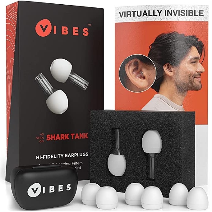 Аксессуар для ударных инструментов Ahead VIBES High Fidelity Earplugs белый