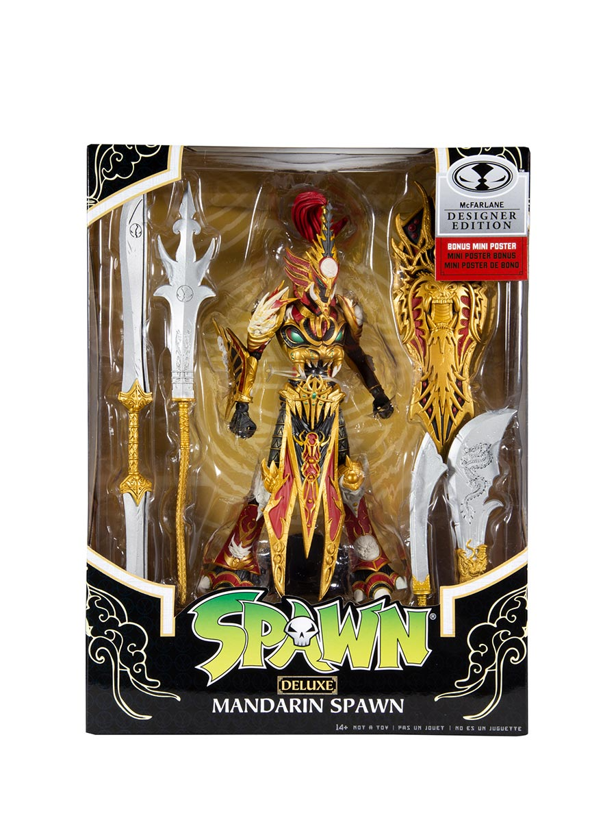 Фигурка Спаун Mandarin Spawn расширенная версия 18см MF90047 фигурка dc multiverse harley quinn birds of prey 18см mf15801