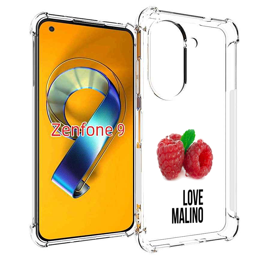 

Чехол MyPads Бренд лове малино для Asus Zenfone 9 (AI2202), Прозрачный, Tocco