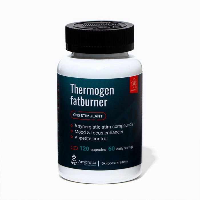 

Жиросжигатель Thermogen fatburner, 120 капсул по 0,5 г