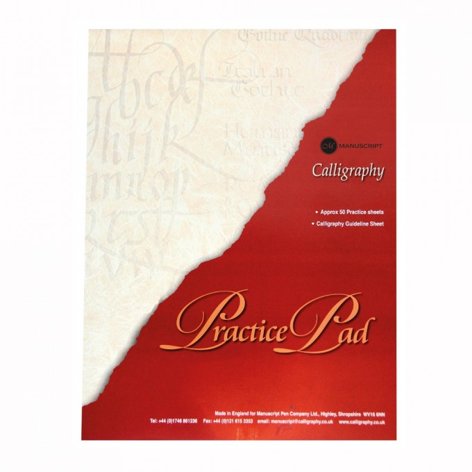 

Альбом для каллиграфии Manuscript Practice Pad, А4, 50 листов