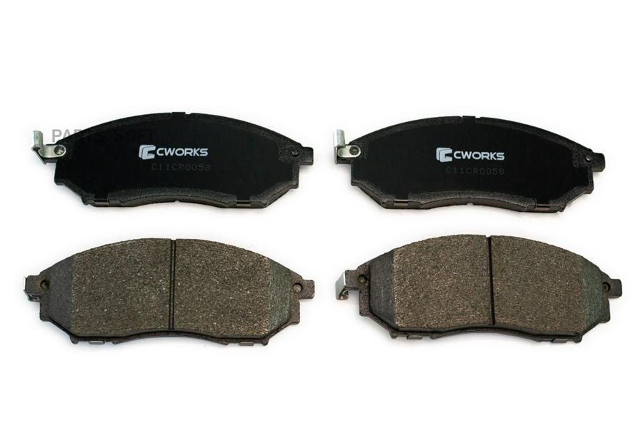

Тормозные колодки CWORKS C11CR0058