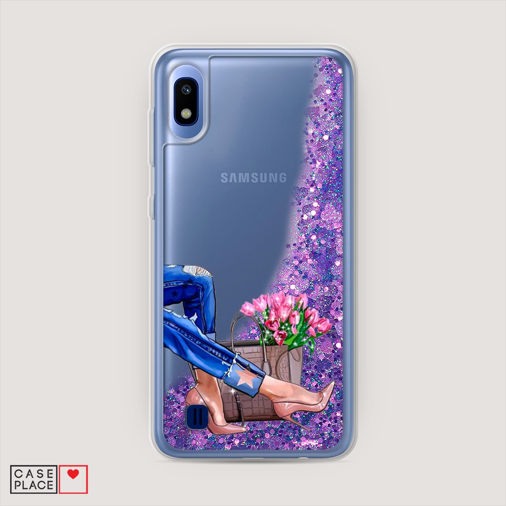 

Чехол Awog на Samsung Galaxy A10 "Каблучки", Разноцветный, 27992-1
