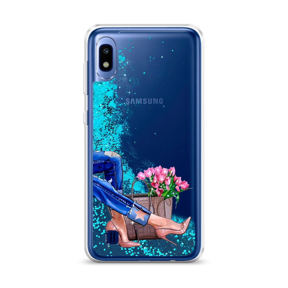 

Чехол Awog на Samsung Galaxy A10 "Каблучки", Разноцветный, 27993-1