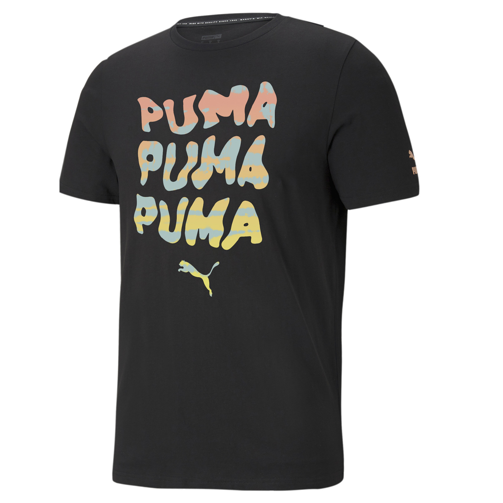 

Футболка мужская PUMA 53255351 черная XL, 53255351