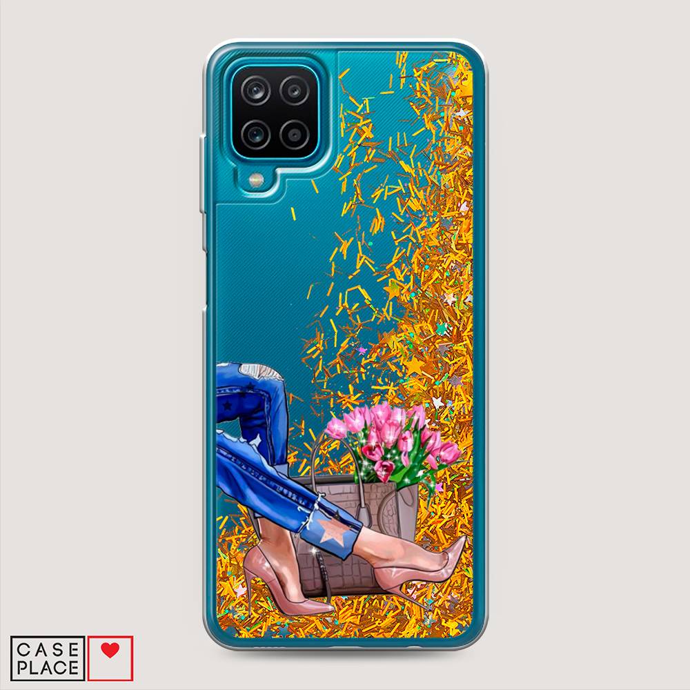 

Чехол Awog на Samsung Galaxy A12 / Самсунг A12 "Каблучки", Разноцветный, 2101690-1