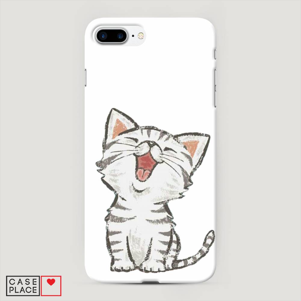 

Пластиковый чехол "Котенок рисованный" на Apple iPhone 8 Plus, 10920-1