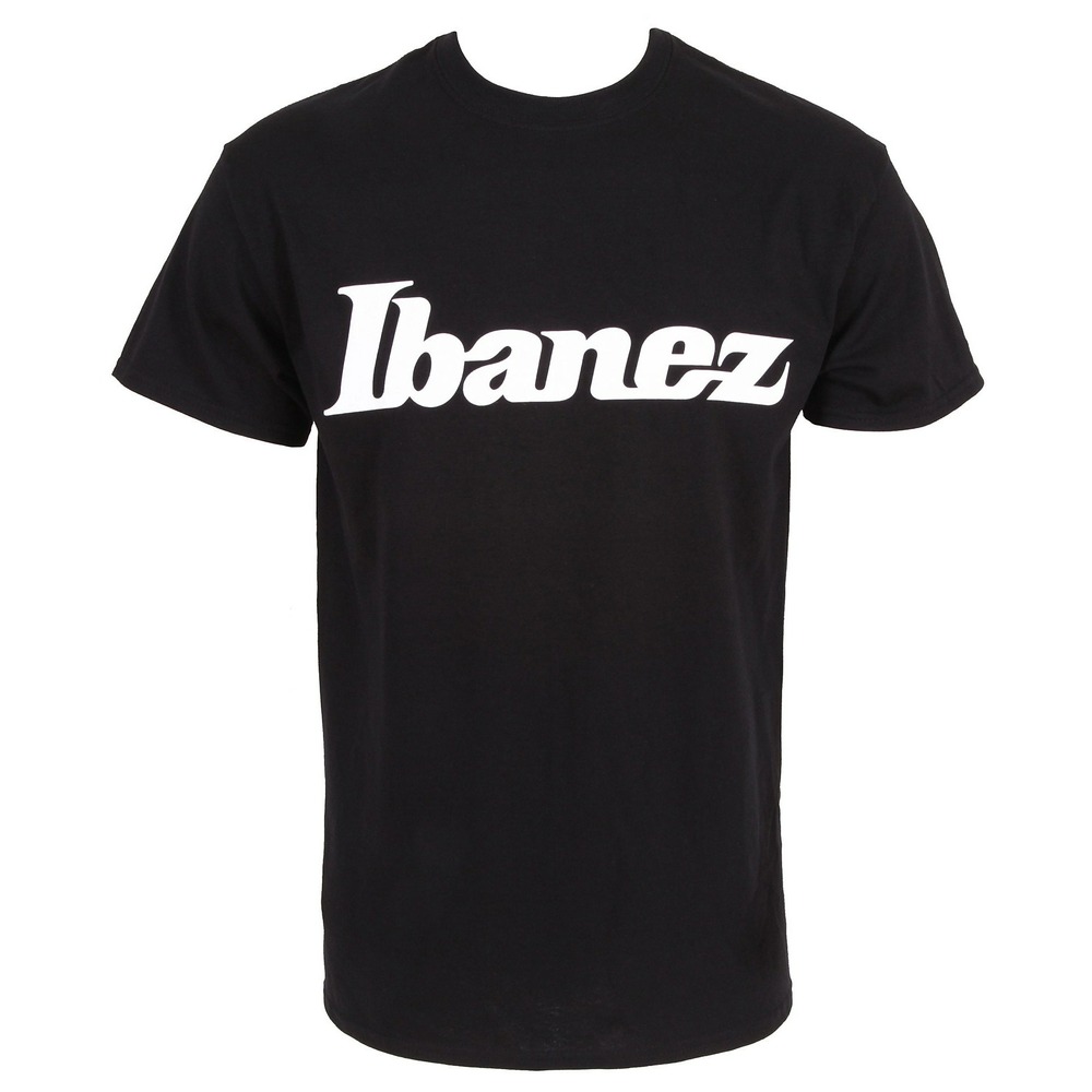 

Футболка мужская Ibanez LOGO T-SHIRT черная S, Черный, LOGO T-SHIRT