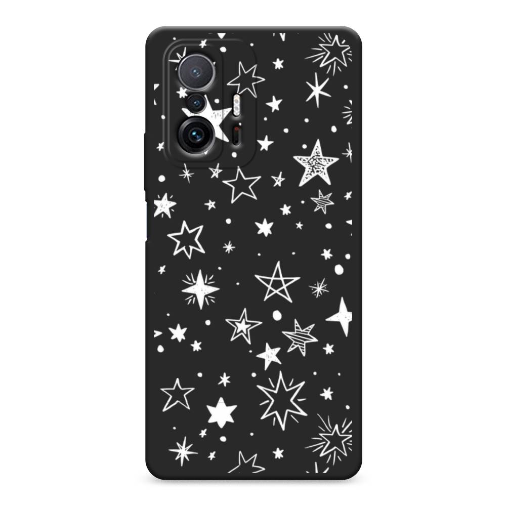 

Чехол Awog на Xiaomi Mi 11T/11T Pro "Звездочки графика белая", Разноцветный, 313752-1