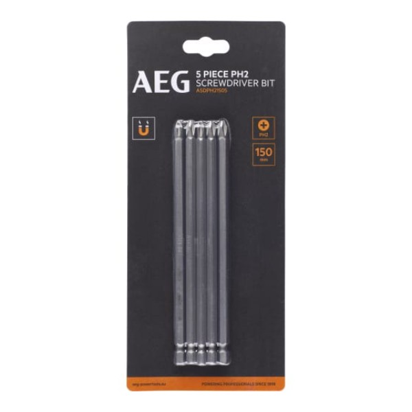 

AEG Биты 5шт.РН2x150mm ASDPH21505 4932479506