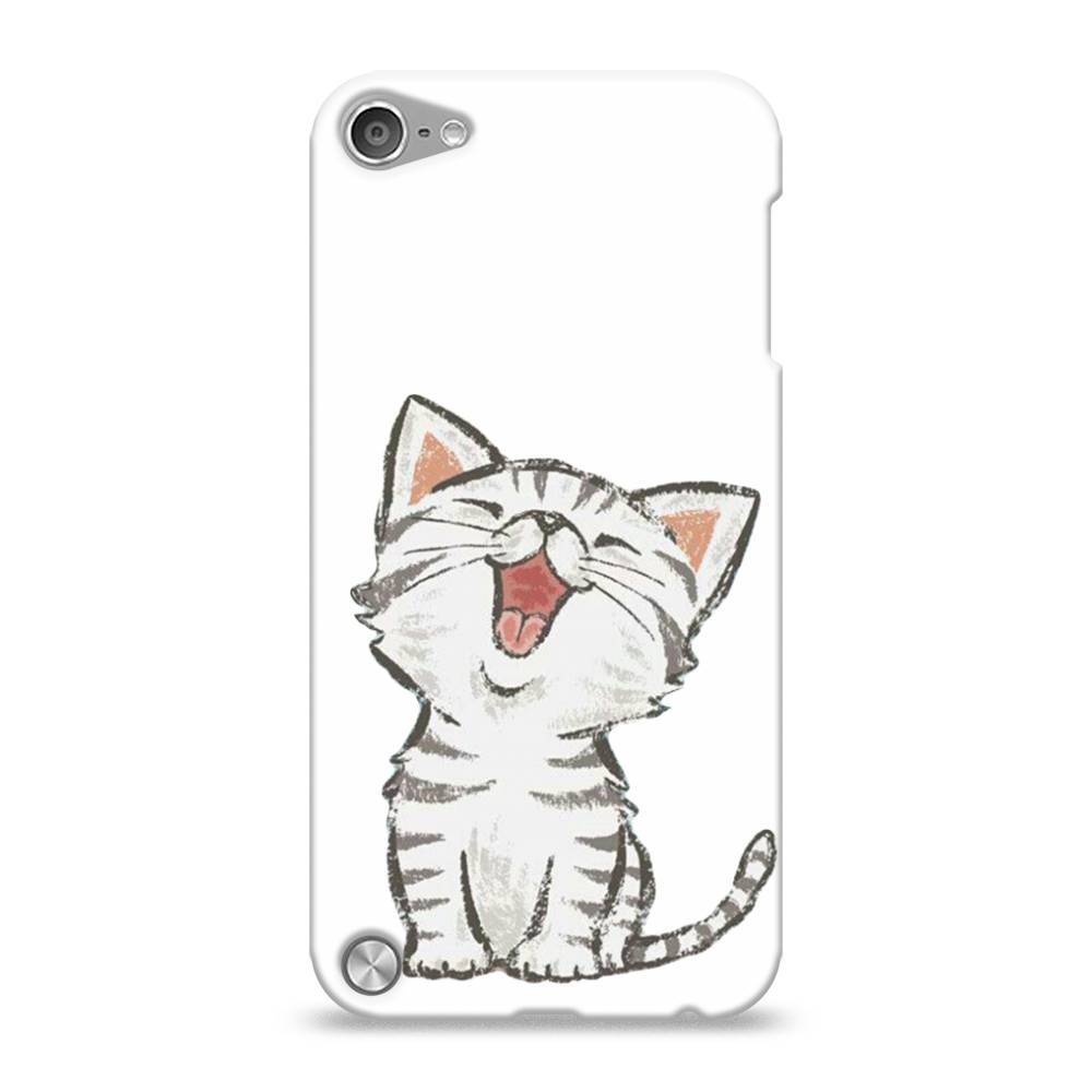 

Пластиковый чехол "Котенок рисованный" на Apple iPod Touch, 11120-1