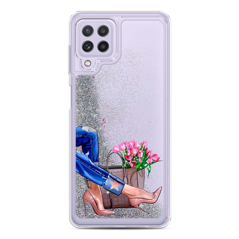 

Чехол Awog на Samsung Galaxy A22 / Самсунг A22 "Каблучки", Разноцветный, 2103191-1