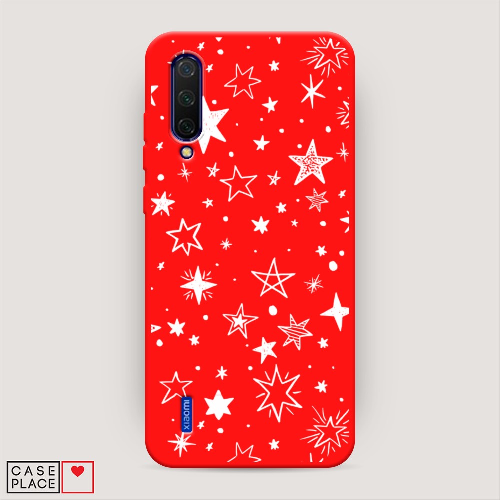 

Чехол Awog на Xiaomi Mi A3 Lite/Mi CC9/Mi 9 Lite "Звездочки графика белая", Разноцветный, 36253-1