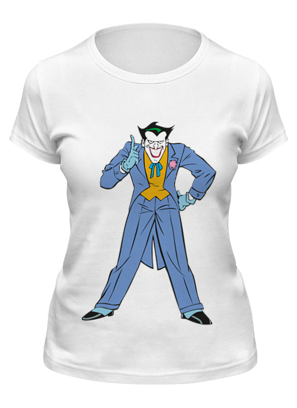 

Футболка женская Printio Joker (джокер) белая XL, Joker (джокер)
