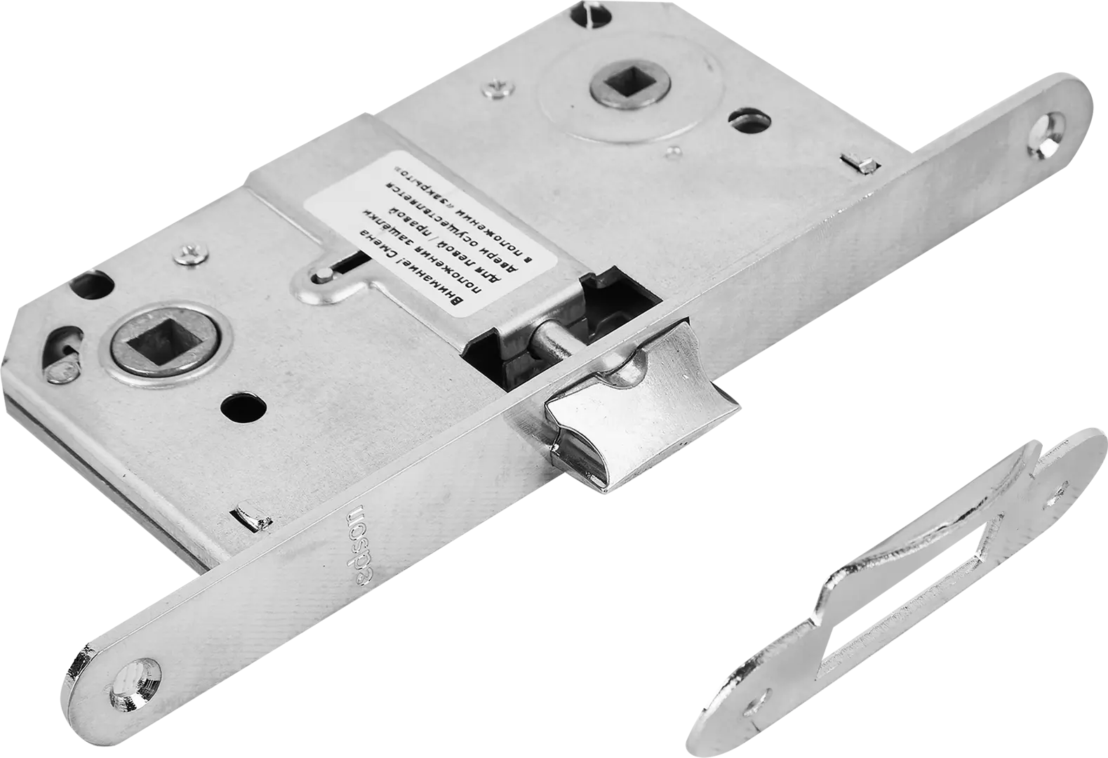 

Защелка под фиксатор EDS-50-90 86x196 мм металл цвет матовый хром, Серый