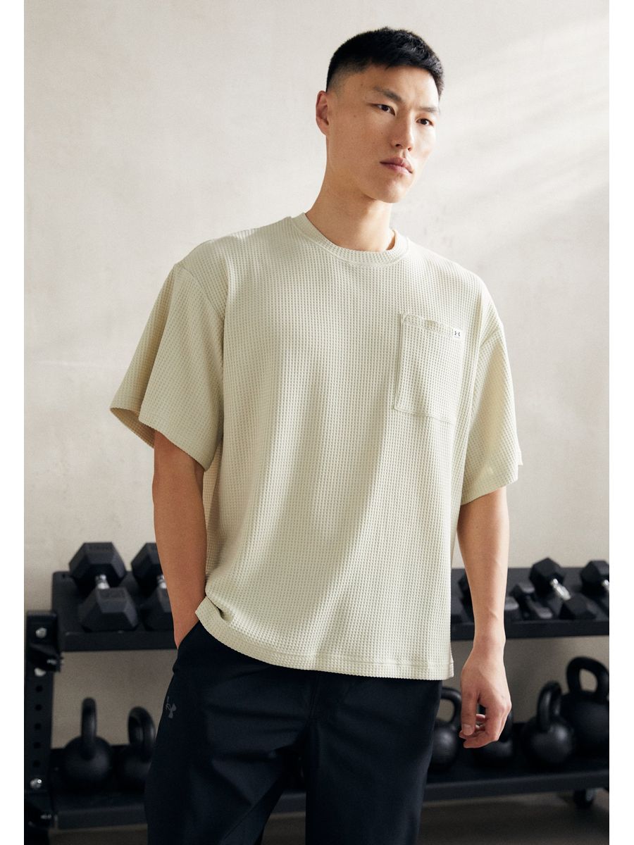 

Футболка мужская Under Armour UN242D14E бежевая L, Бежевый, UN242D14E