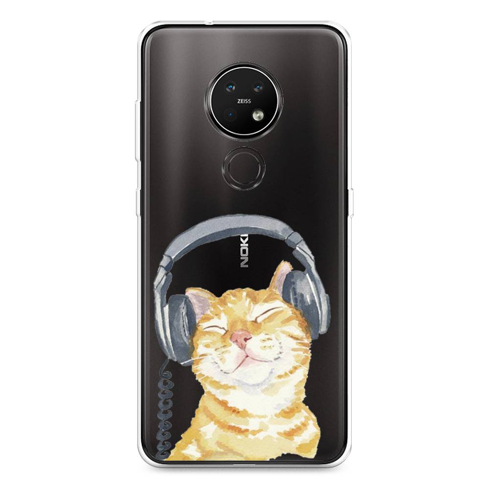 

Чехол Awog "Кот меломан" для Nokia 6.2