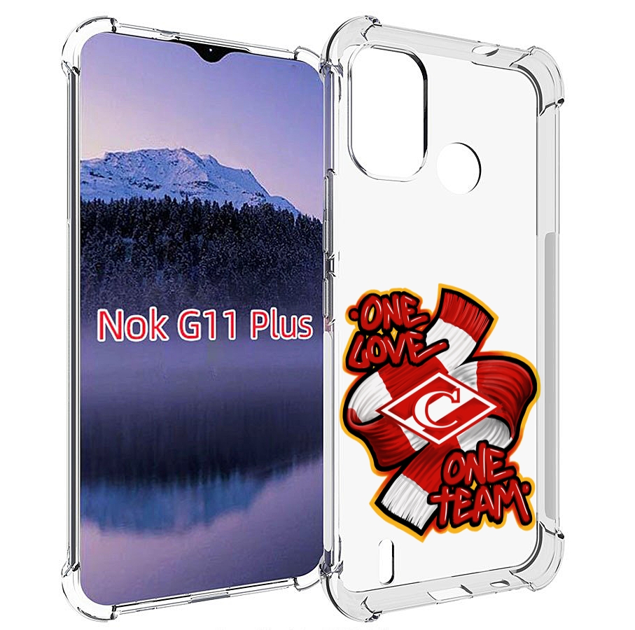 

Чехол MyPads ФК спарак 1 любовь для Nokia G11 Plus, Прозрачный, Tocco