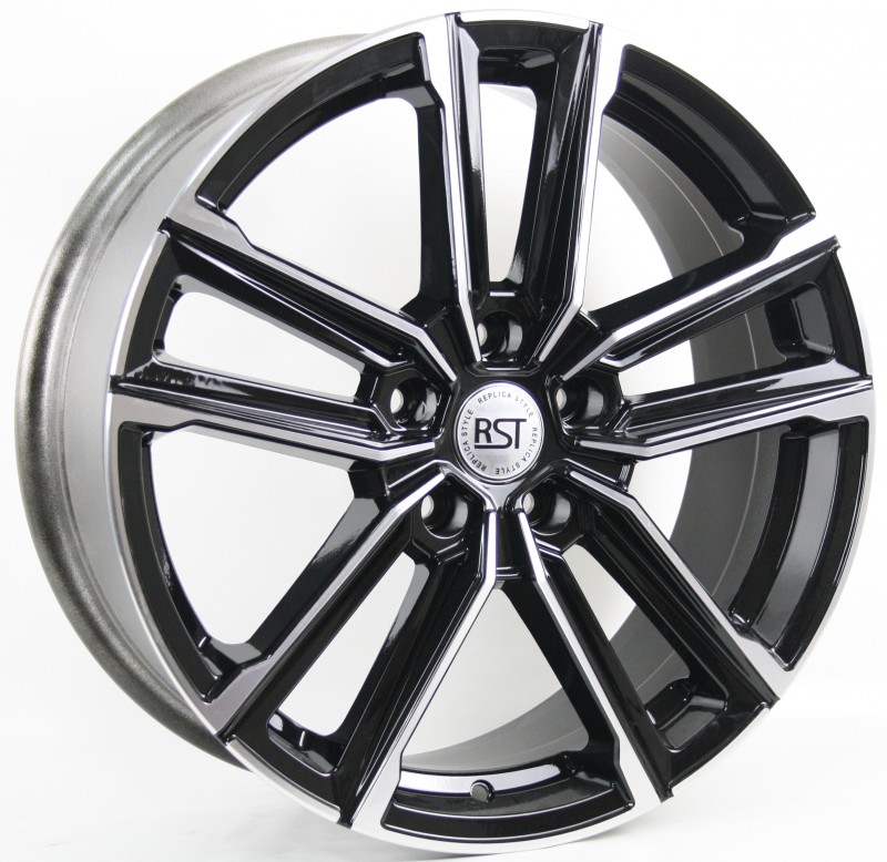 

Колесный диск RST R078 BFP 7x18/5x112 ET22 D66.6, Черный;серебристый