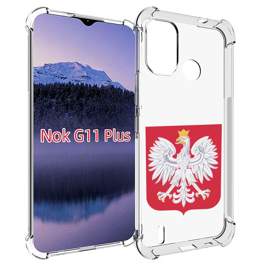 

Чехол MyPads герб-польши для Nokia G11 Plus, Прозрачный, Tocco