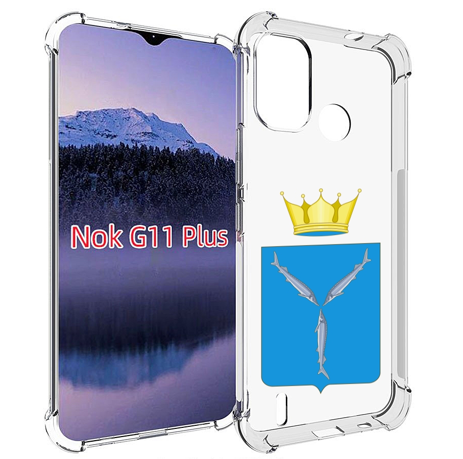 

Чехол MyPads герб-саратовская-область для Nokia G11 Plus, Прозрачный, Tocco