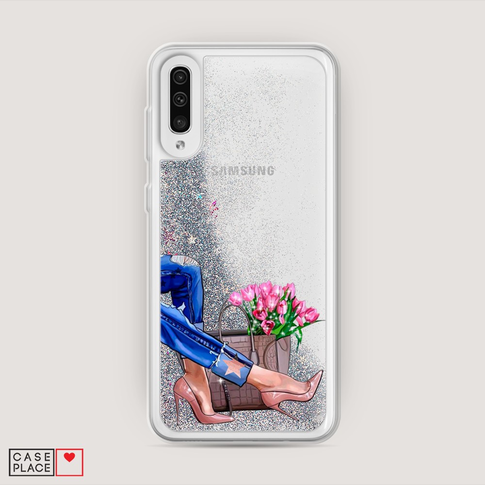 

Чехол Awog на Samsung Galaxy A30s/A50 "Каблучки", Разноцветный, 28891-1