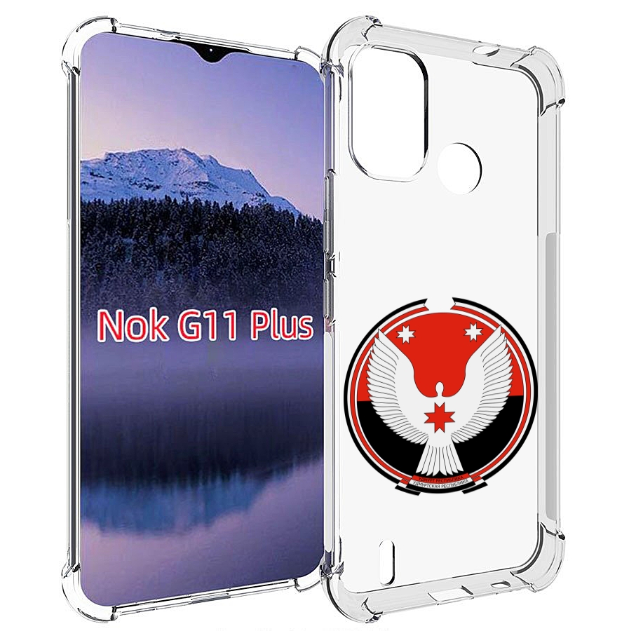 

Чехол MyPads герб-удмуртия-ижевск для Nokia G11 Plus, Прозрачный, Tocco