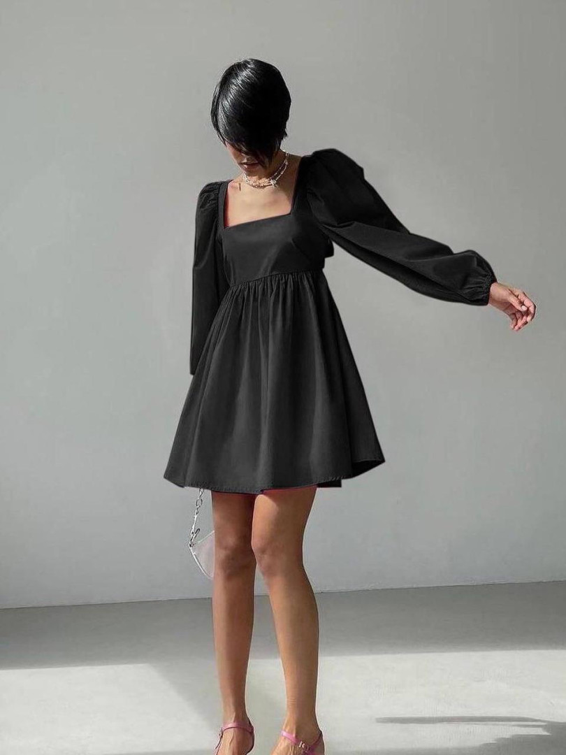

Платье женское Havens Butik ST04095 черное L, Черный, ST04095